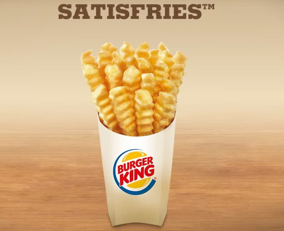 junk food - Satisfries Burger King